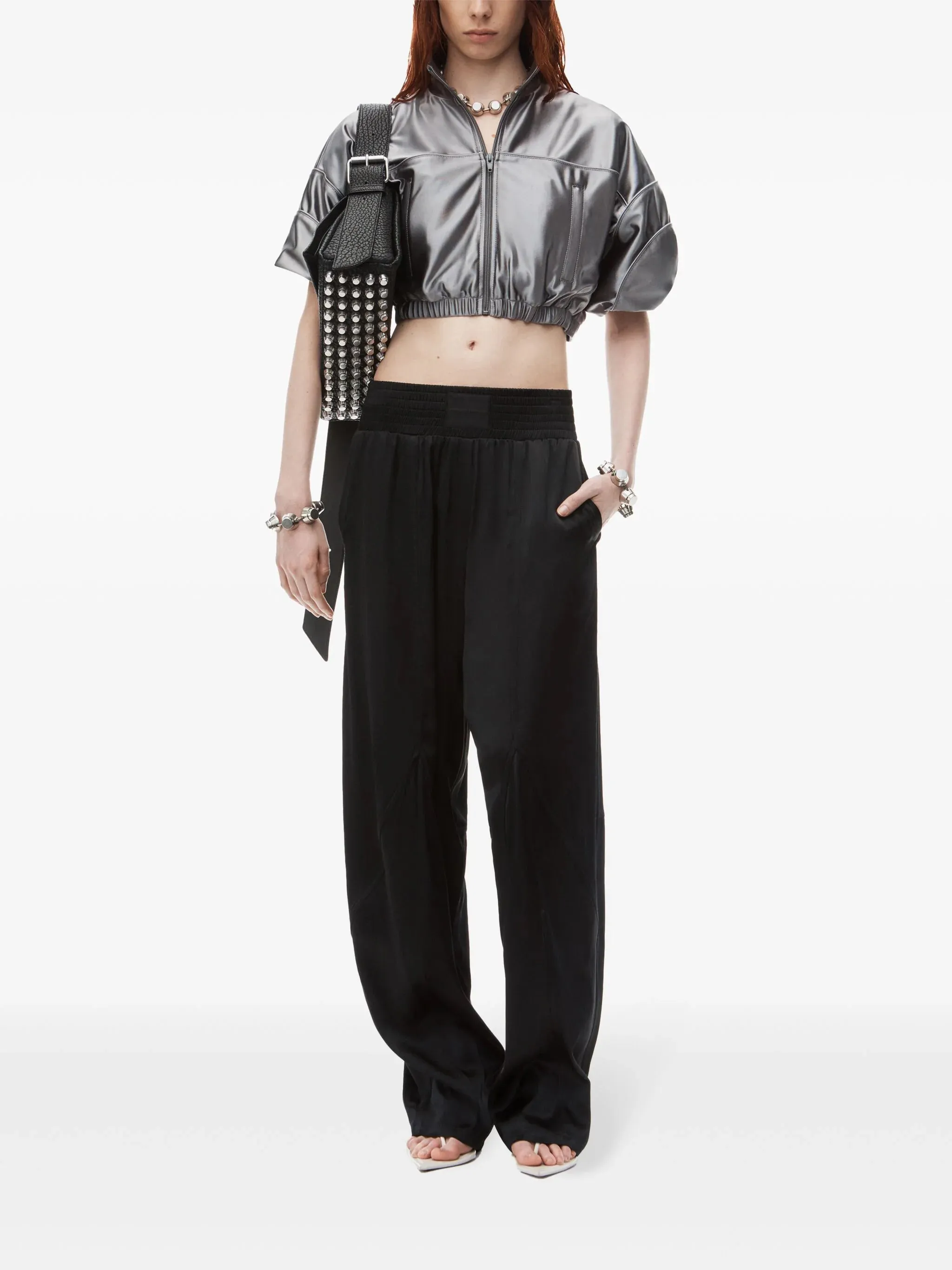 ALEXANDER WANG - Women Wide Elastic Balloon Pant