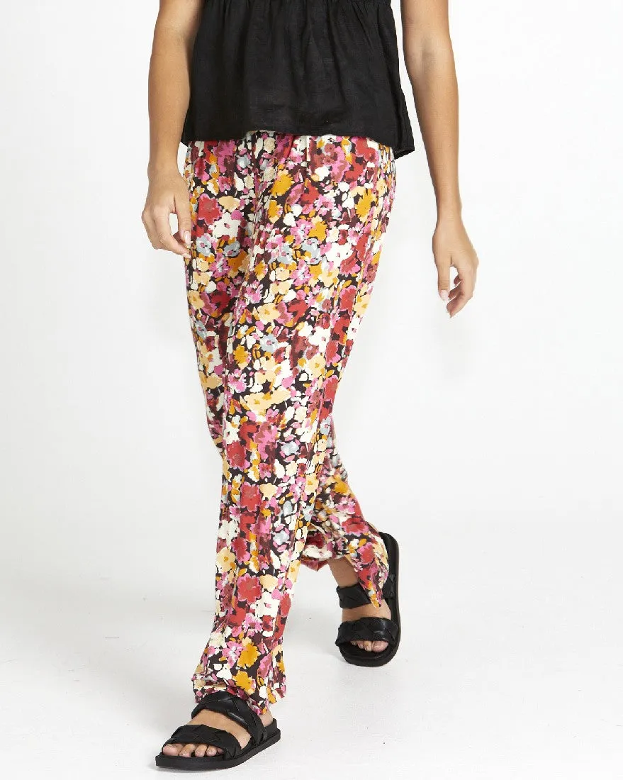 ARABELLA WIDE LEG PANT - FLOWER PRINT