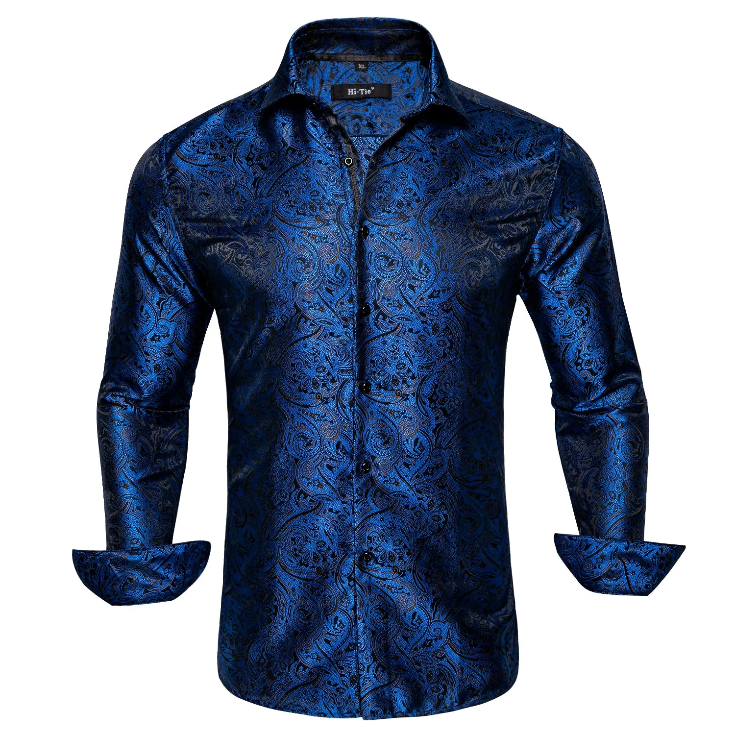 Blue Paisley Men's Shirt