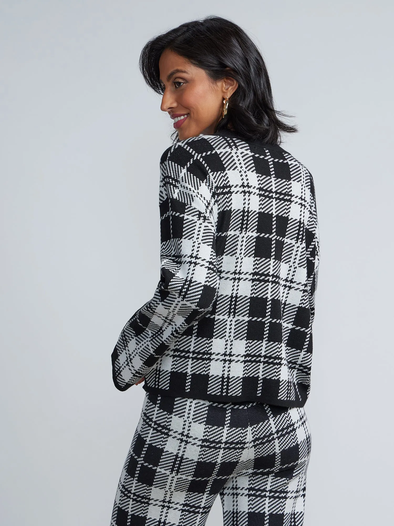 Boxy Plaid Pullover