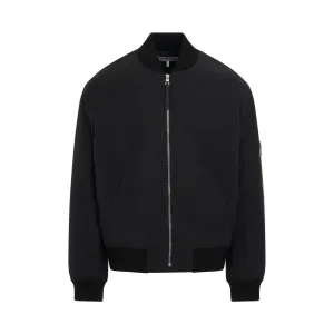 Chia Elephant Bomber Jacket in Black