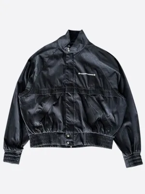 Chrome Hearts Black Cross Jacquard Match Point Windbreaker