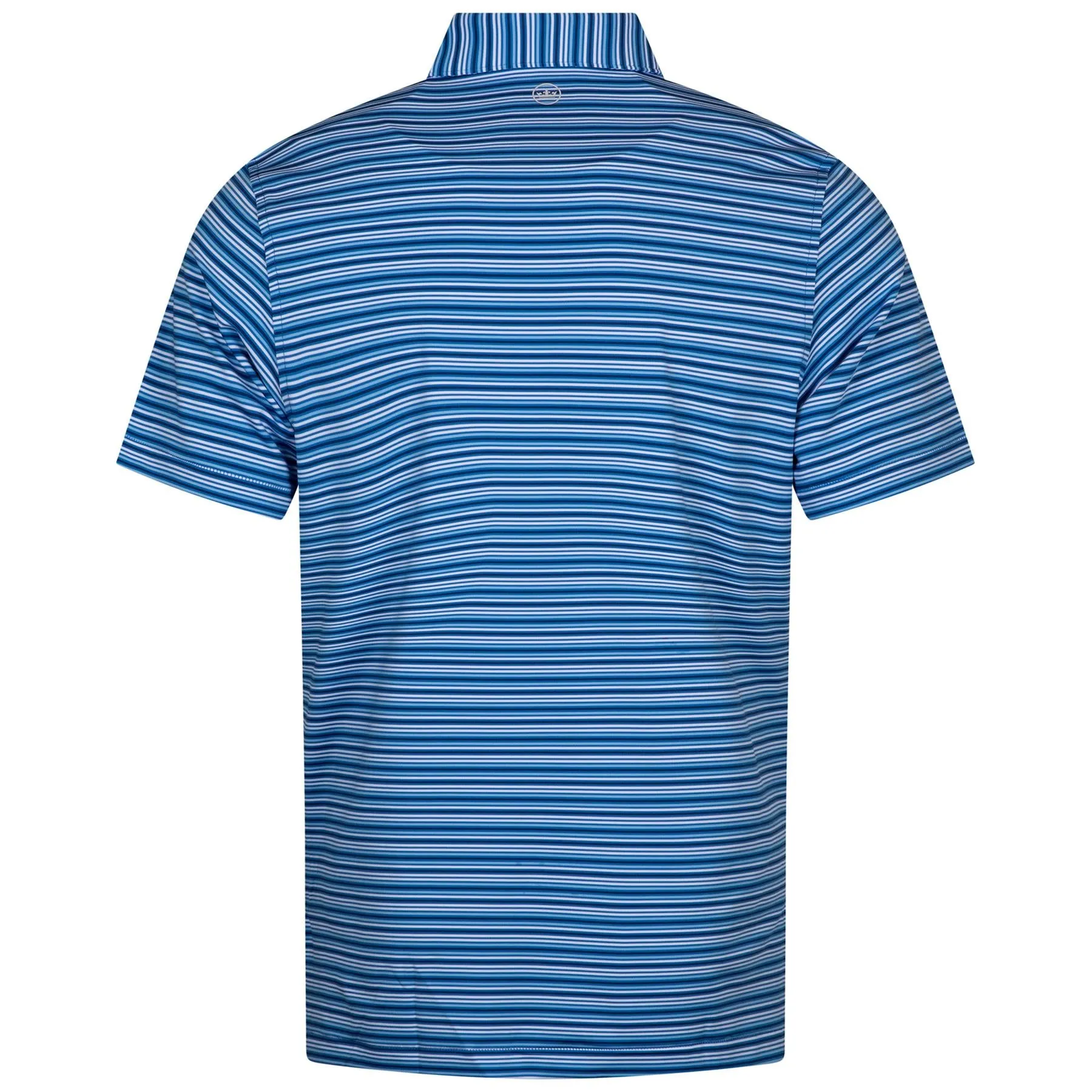 Clifton Performance Jersey Polo Sean Self Collar Mako Blue - AW24