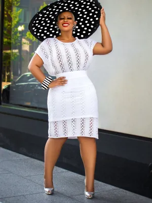 Crochet Midi Skirt - The NY&C Legacy Collection