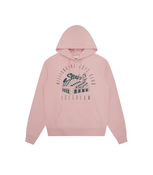 DINER POPOVER HOODIE - PINK