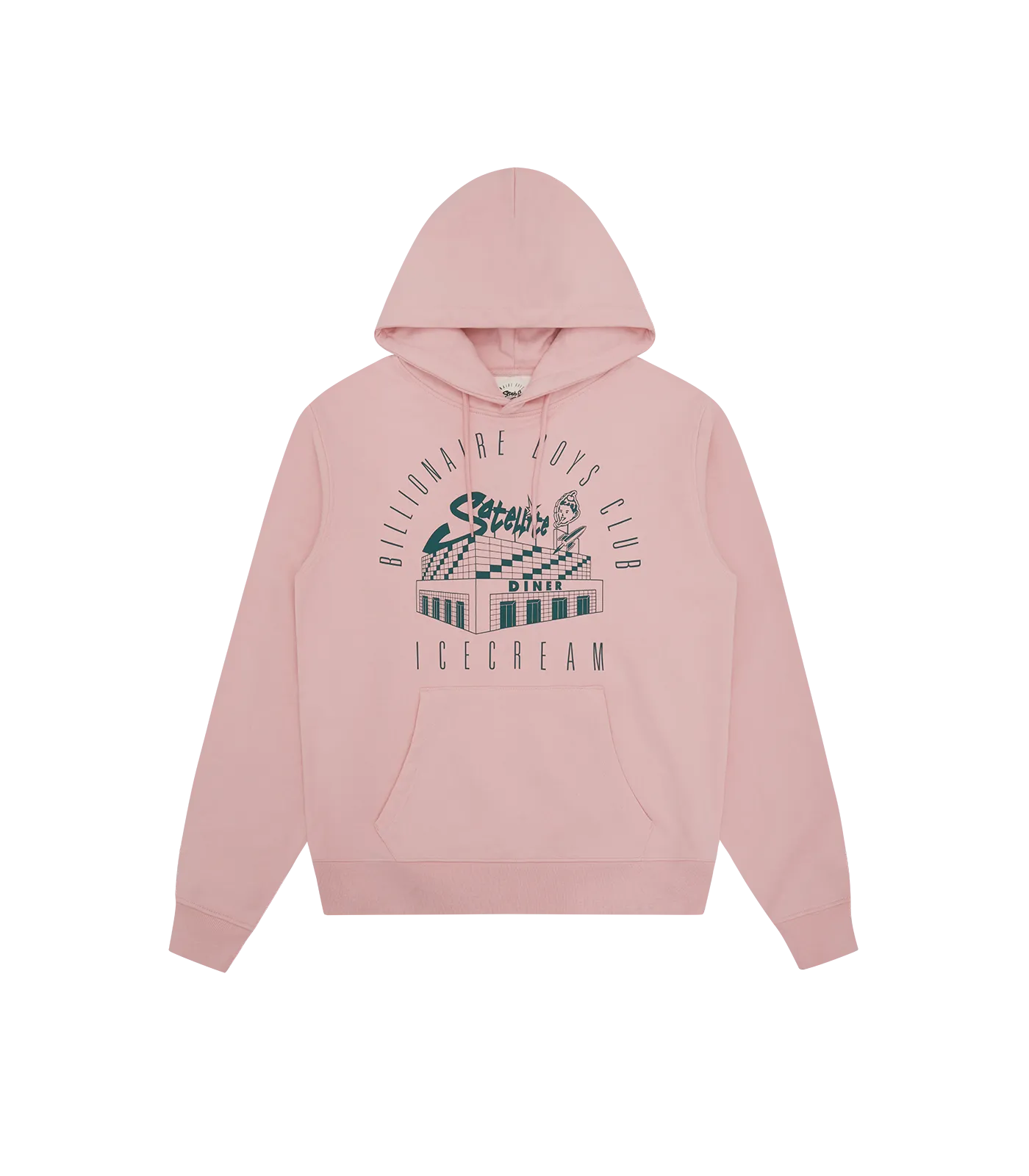 DINER POPOVER HOODIE - PINK