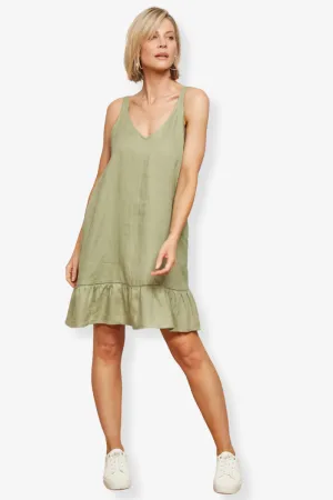 Eb & Ive - Sojourn Tank Dress - Aloe