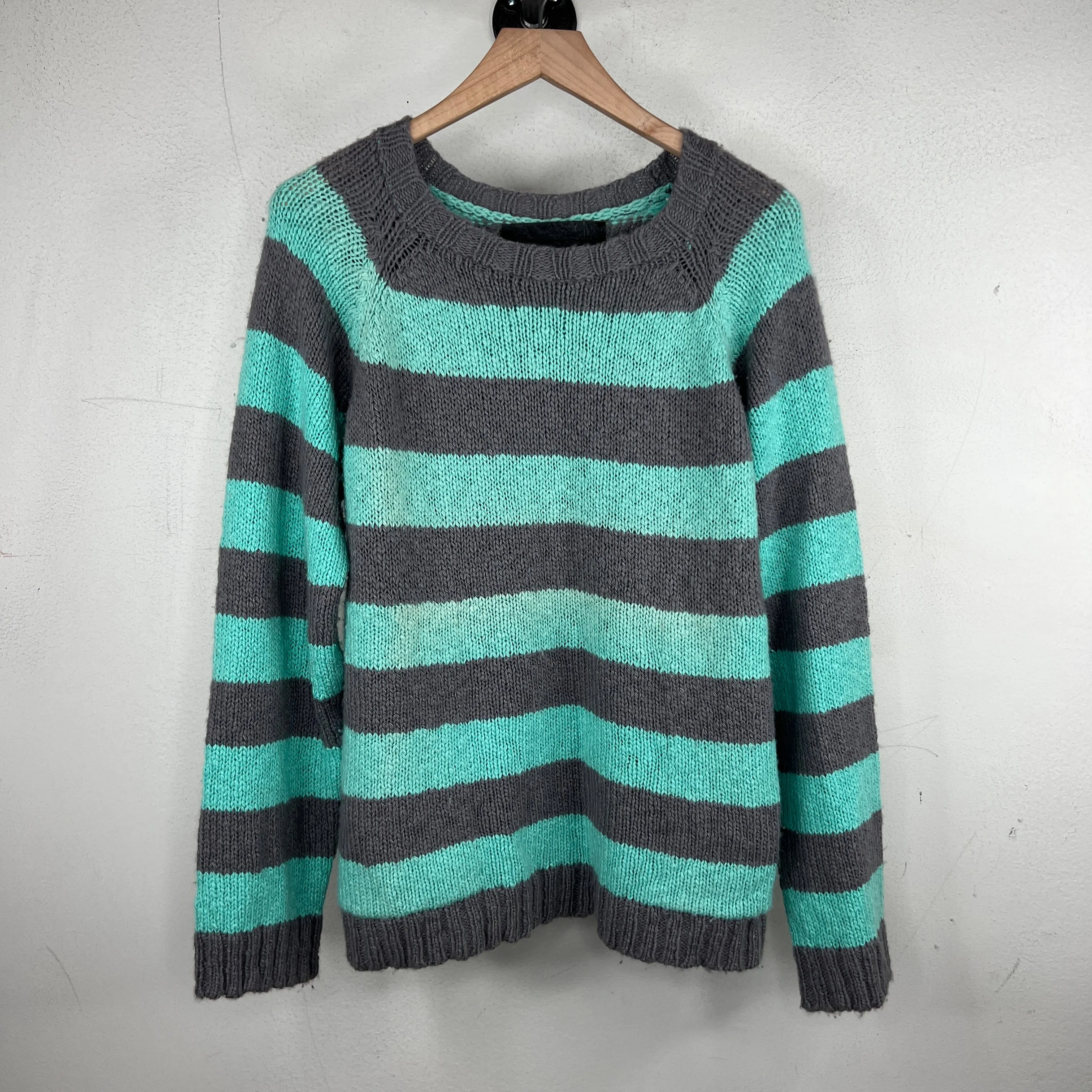 Elder Statesmen Striped Knit Crewneck