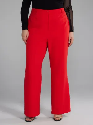 Fashion To Figure - High Rise Flare Leg Suit Pants