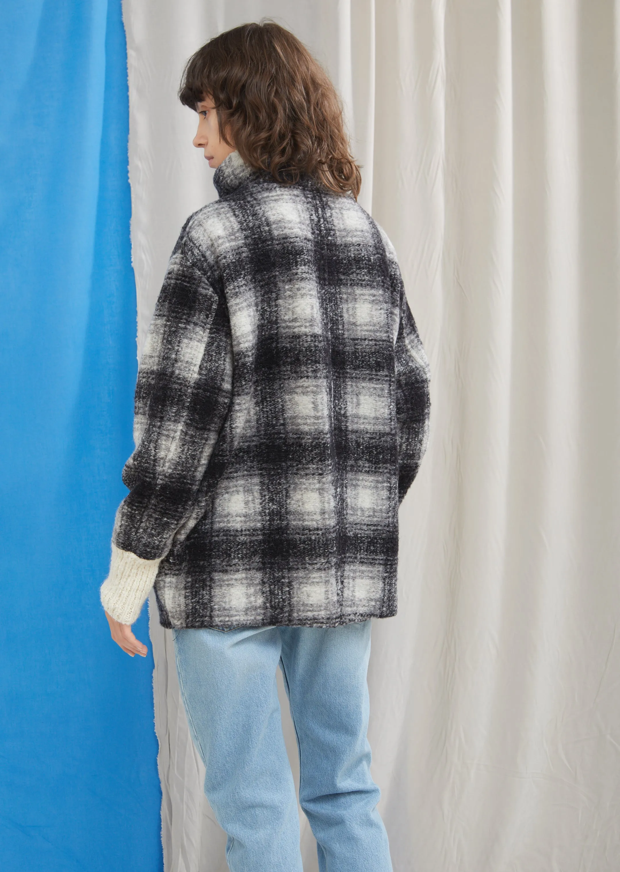 Gimo Checked Wool Jacket