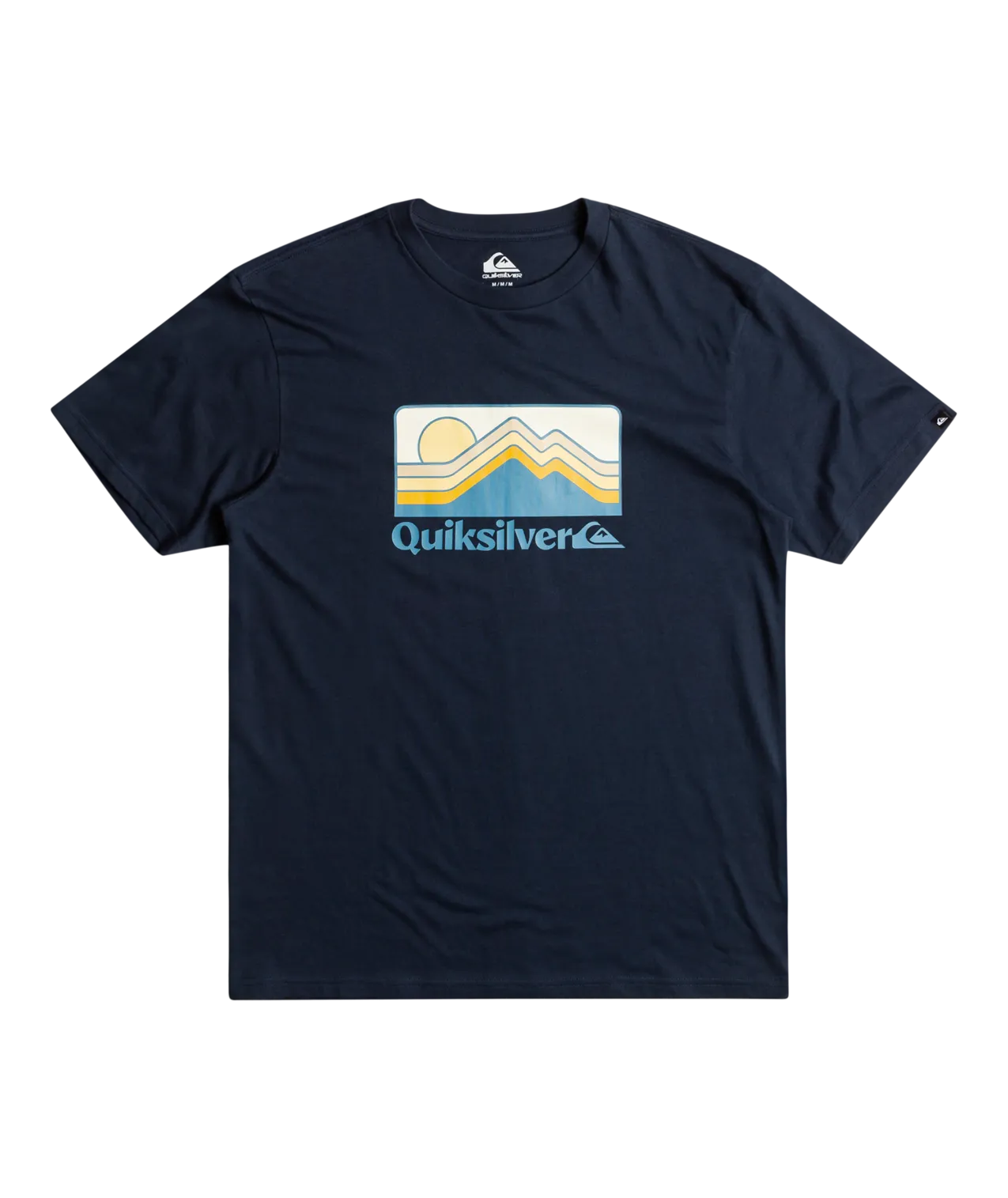 Gradient Mountains T-Shirt in Navy Blazer