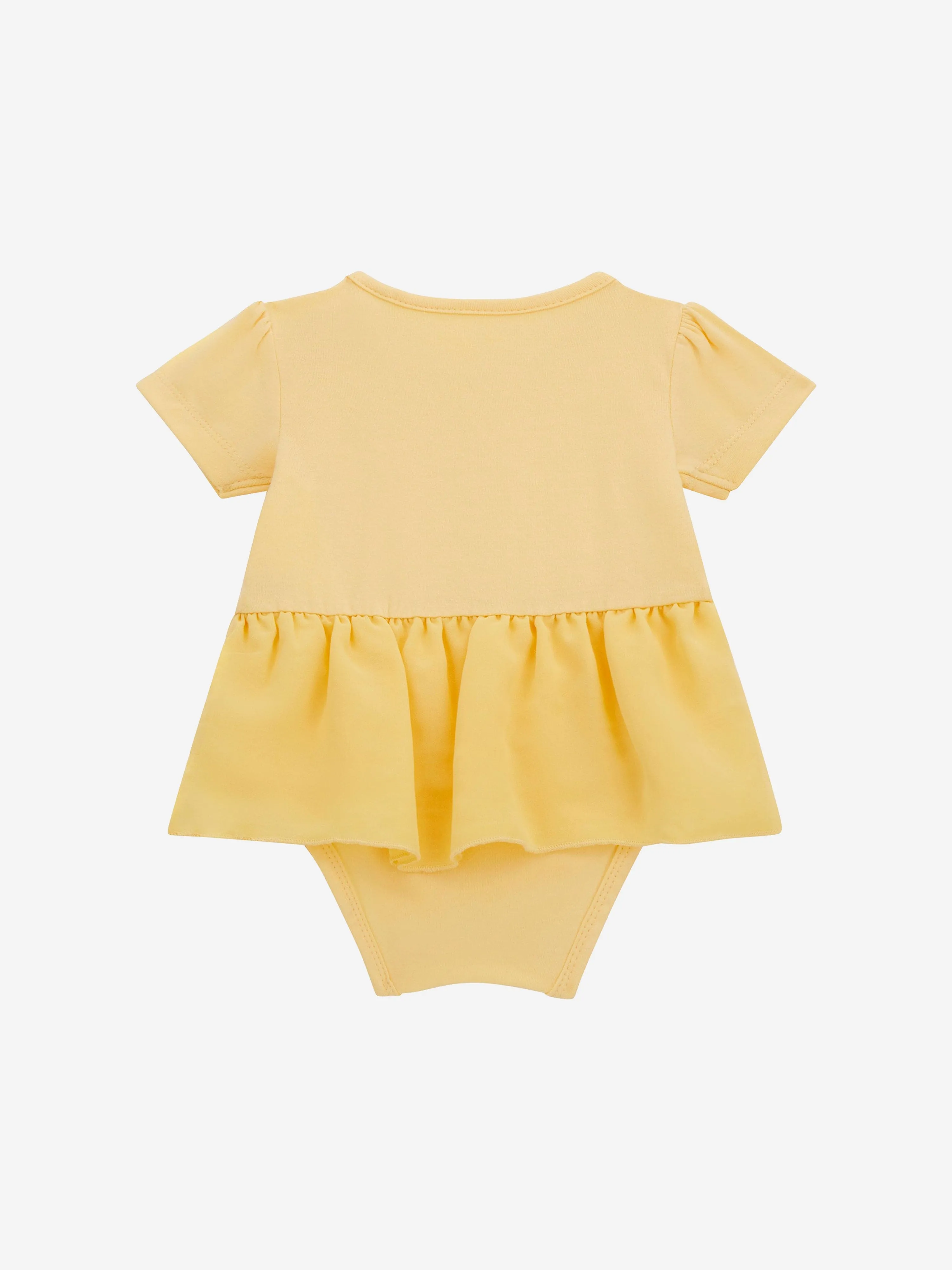 Guess Baby Girls Bodysuit Dress in Yellow