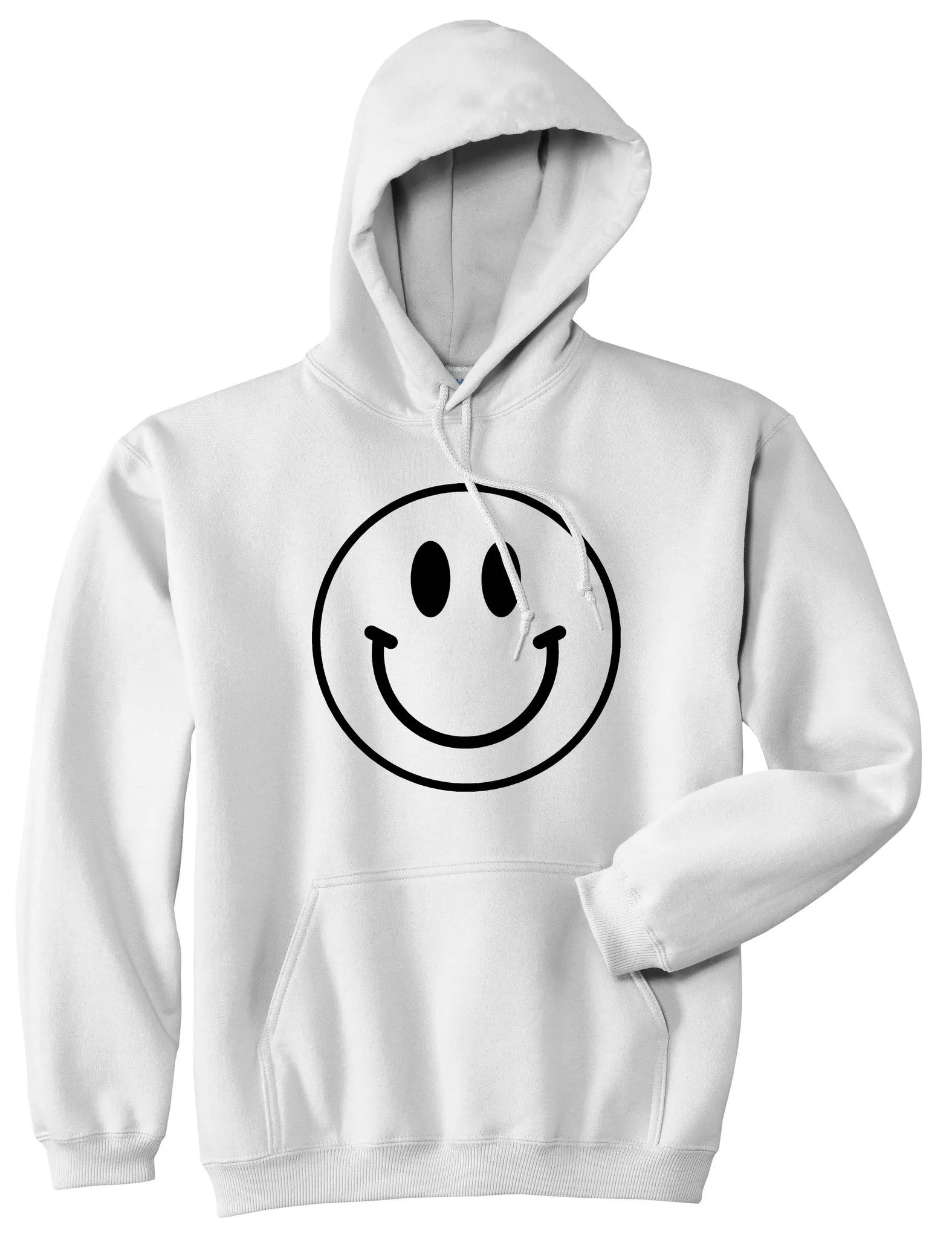 Happy Face Pullover Hoodie