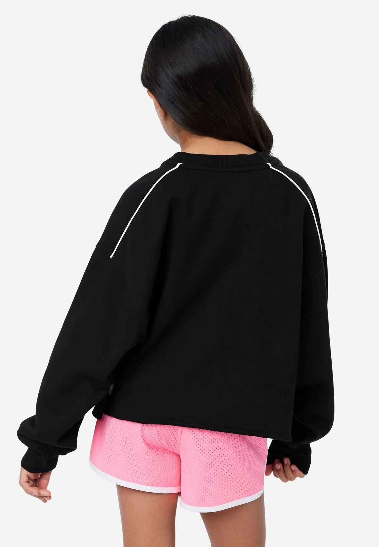 J Sport Graphic Oversized Sweatshirt