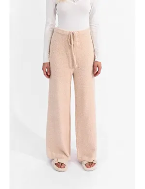 Knit Loungewear Pants - Offwhite