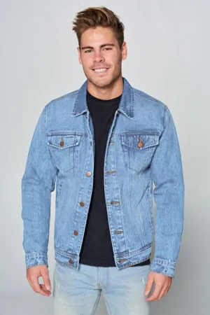 Light Blue Men's Denim Jacket by Red Label