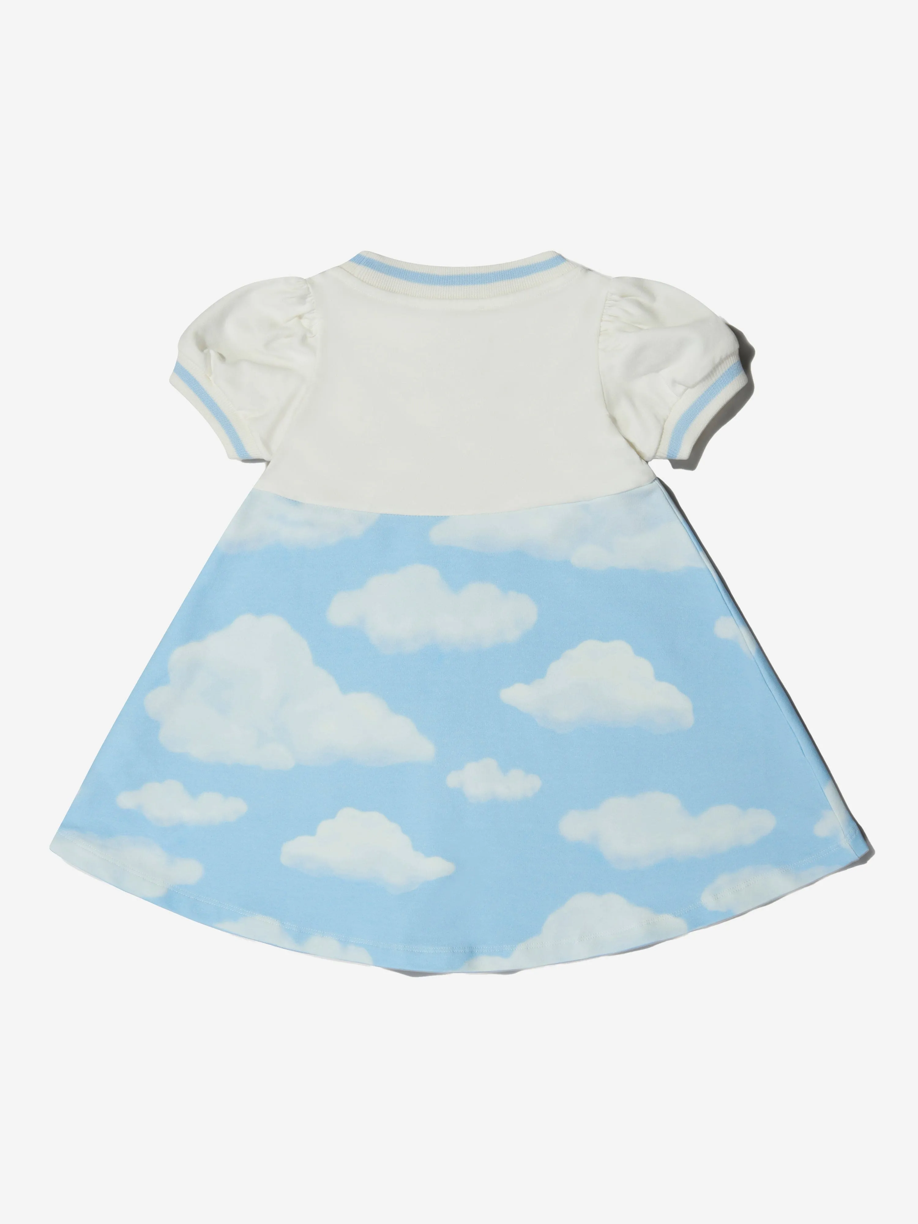 Monnalisa Girls Cotton Tweety In The Clouds Dress