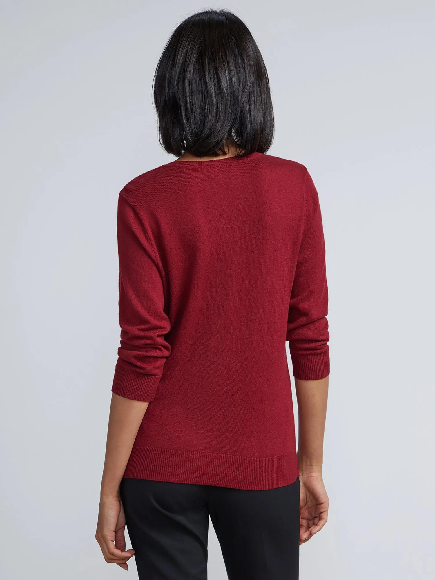 Quarter Sleeve Chelsea Cardigan