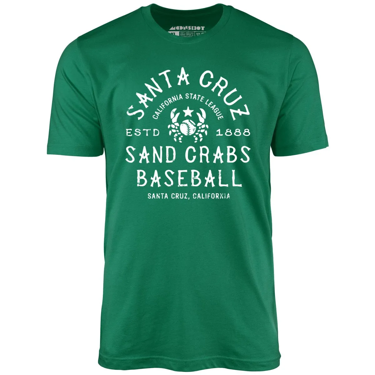 Santa Cruz Sand Crabs - California - Vintage Defunct Baseball Teams - Unisex T-Shirt