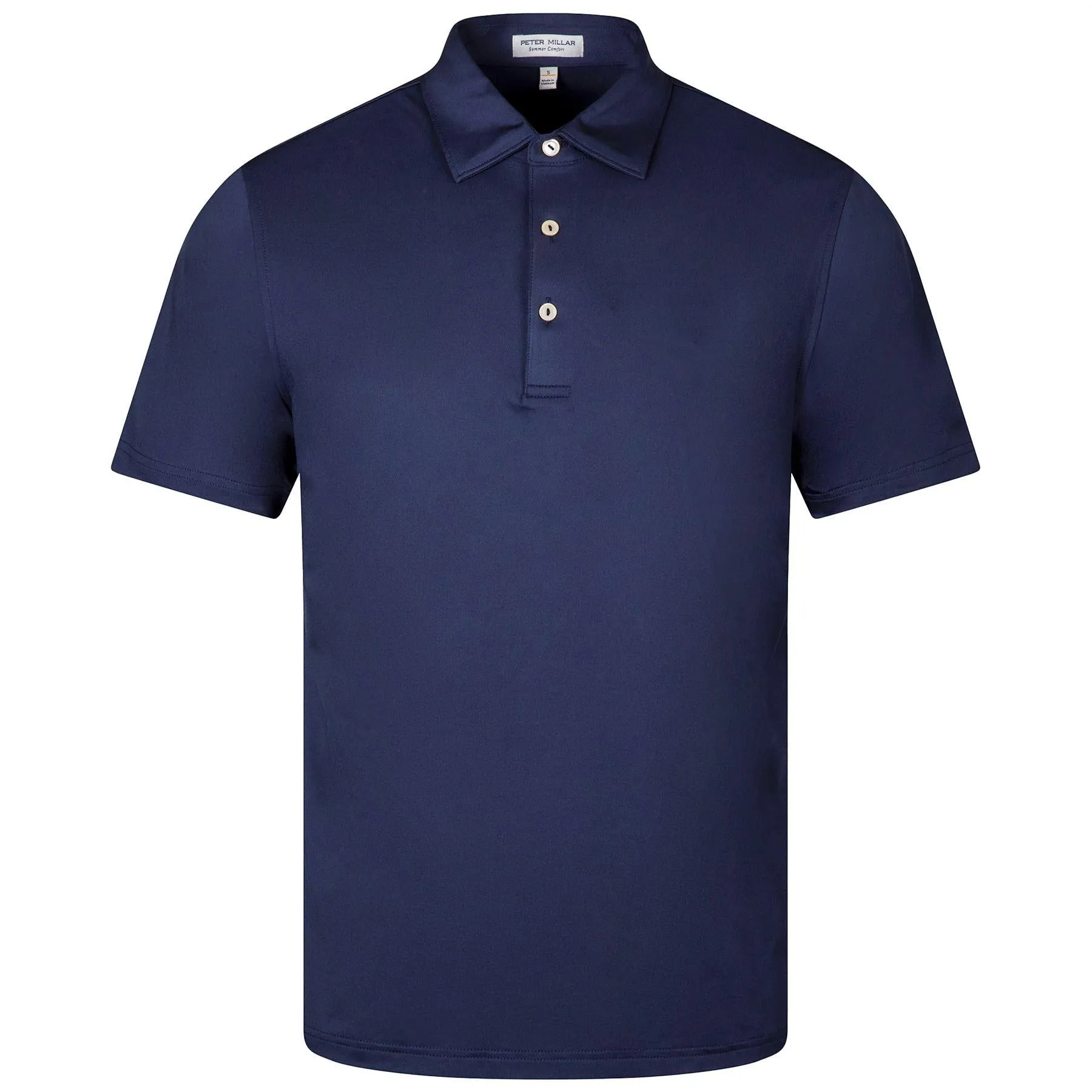 Solid Performance Jersey Polo Navy - 2025