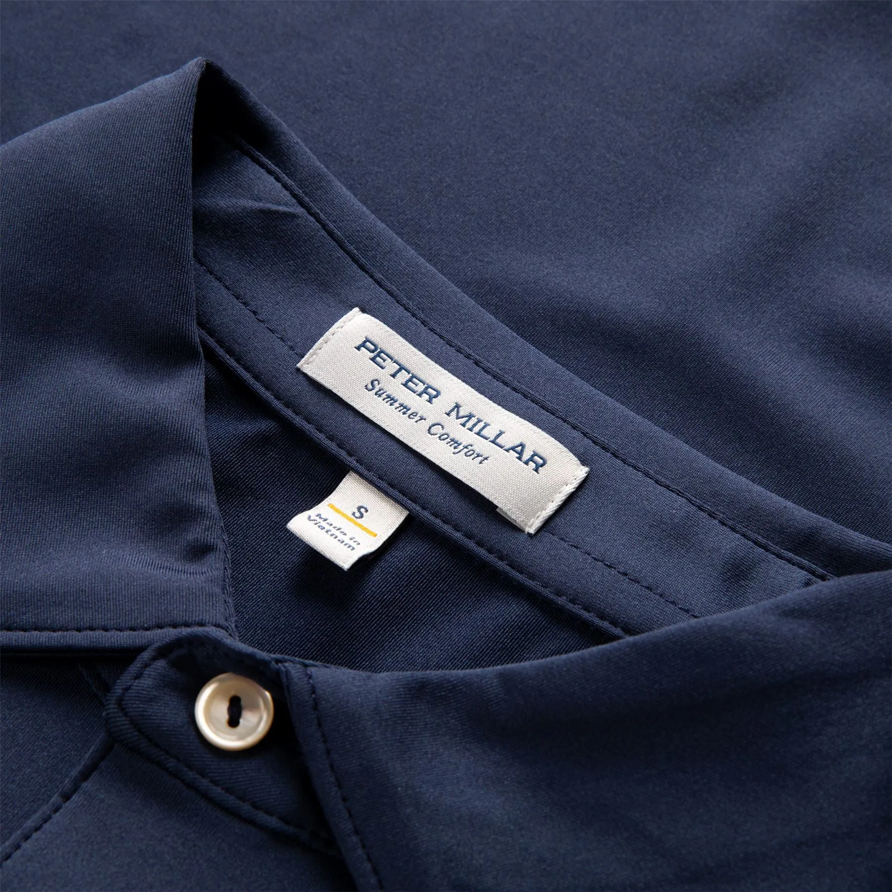 Solid Performance Jersey Polo Navy - 2025