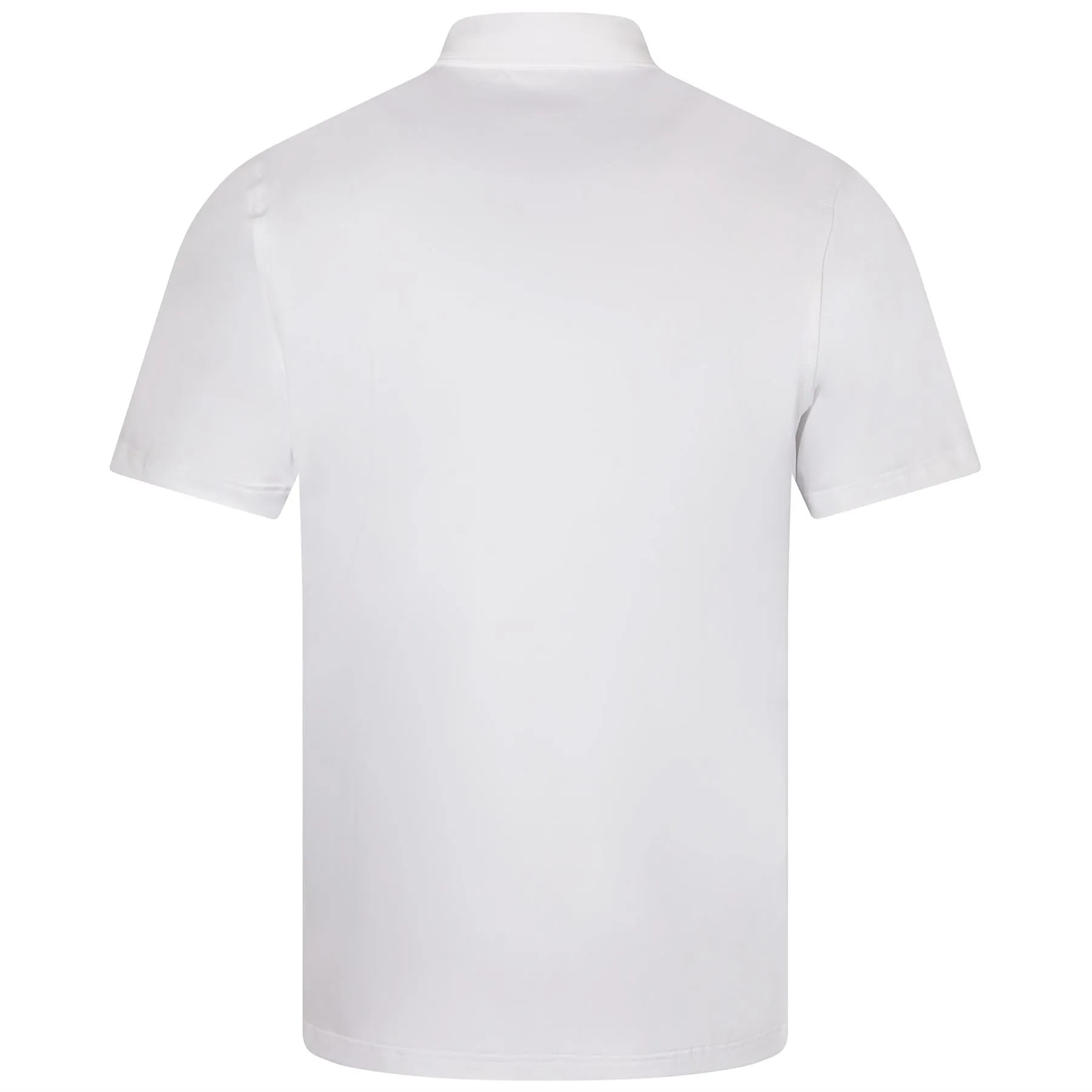 Solid Performance Jersey Polo White - 2024