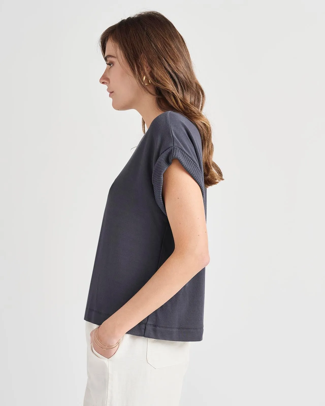 Supersoft Short Sleeve Sweatshirt