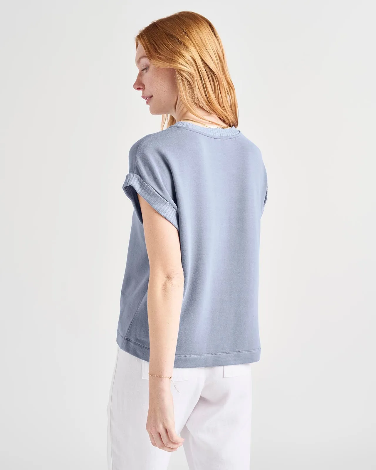 Supersoft Short Sleeve Sweatshirt