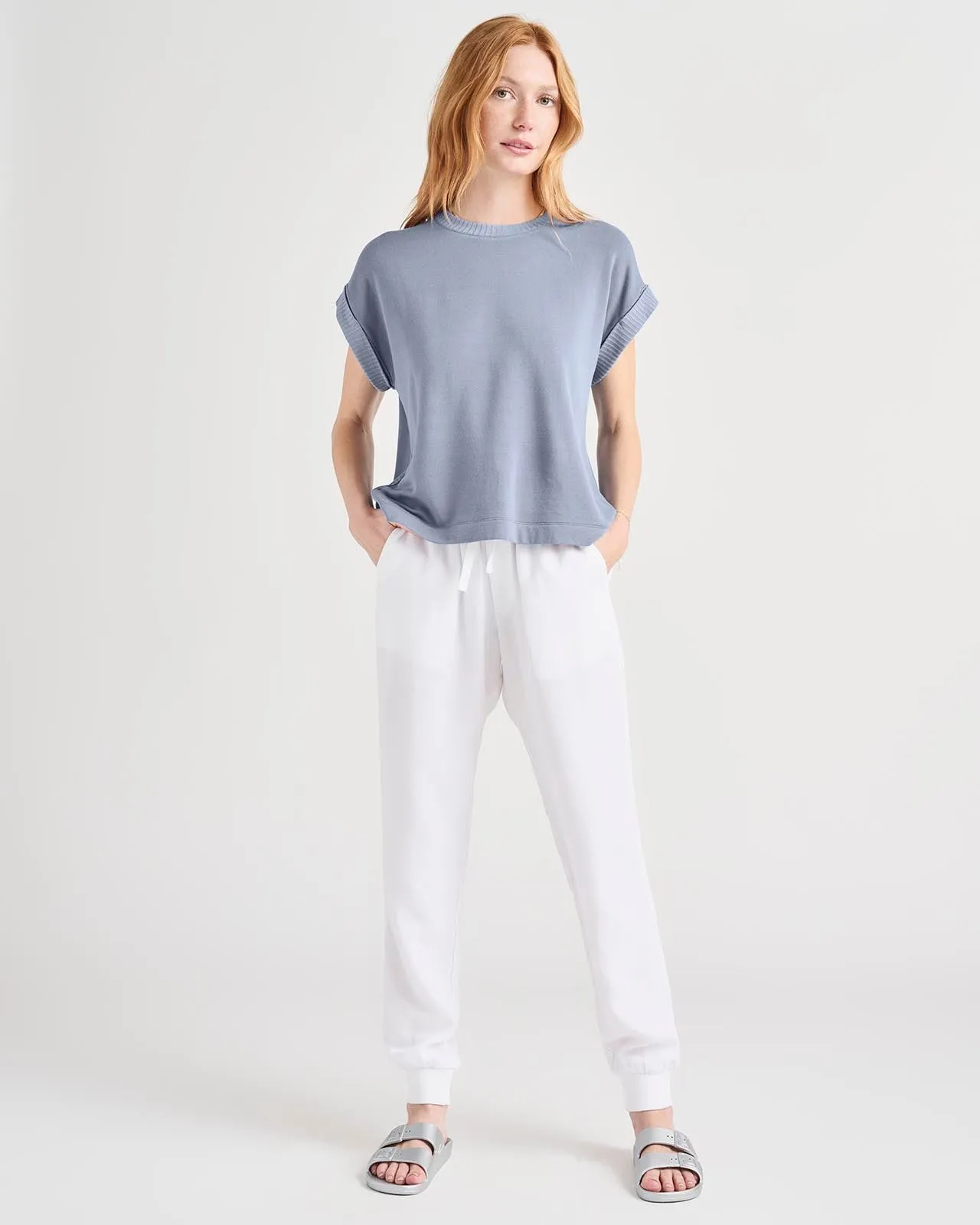 Supersoft Short Sleeve Sweatshirt