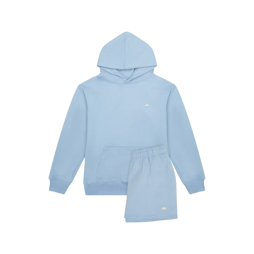 SYDNEY SHORTS SET IN SOFT CHAMBRAY BLUE