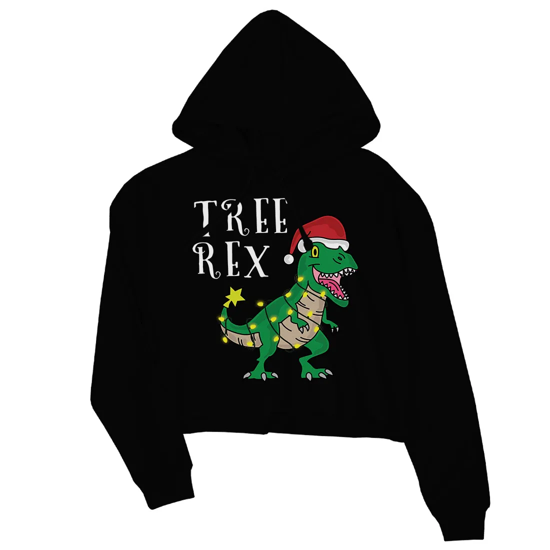 Tree Rex Crop Hoodie