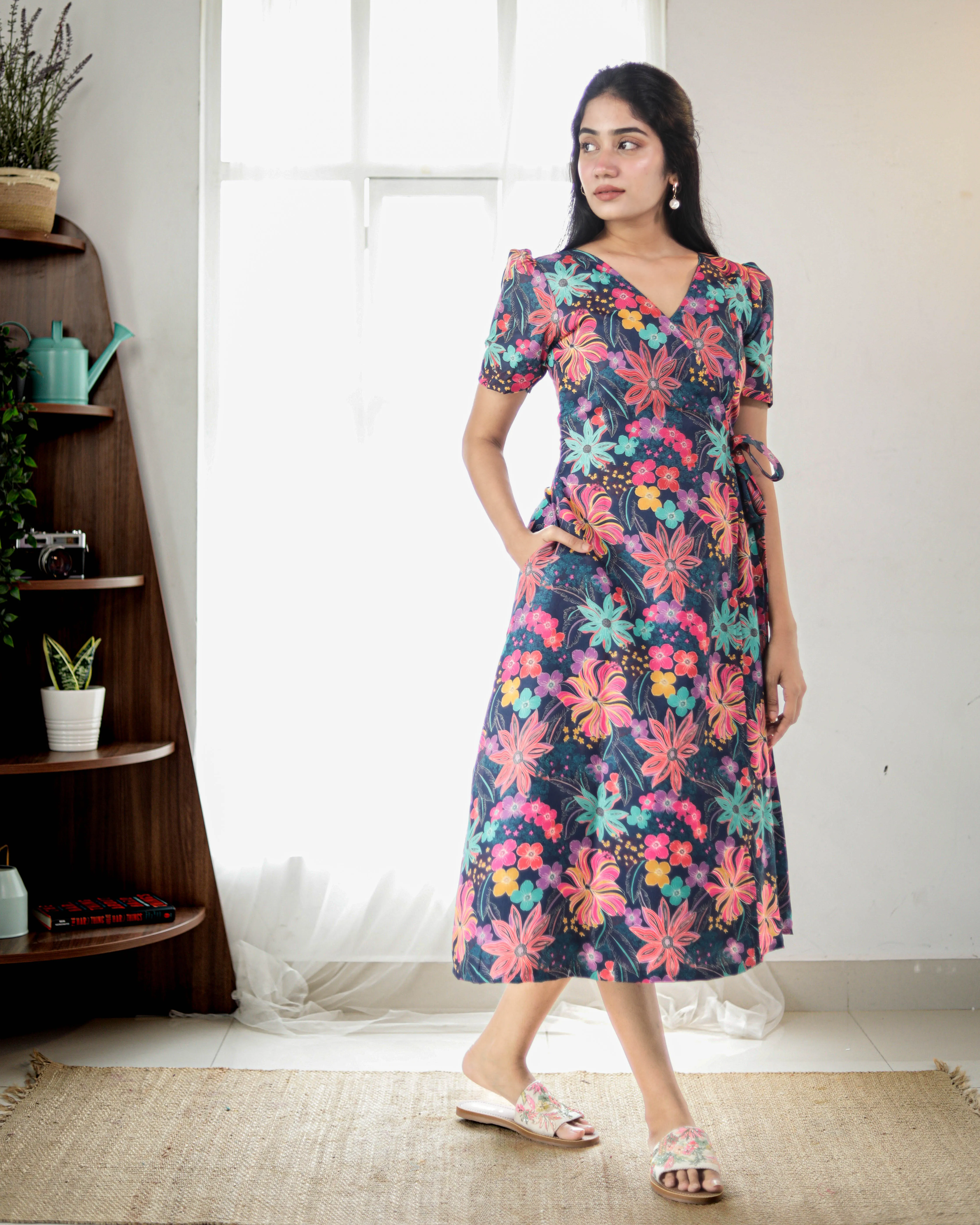 Tropical Tide - Nursing Dress / Maternity wear