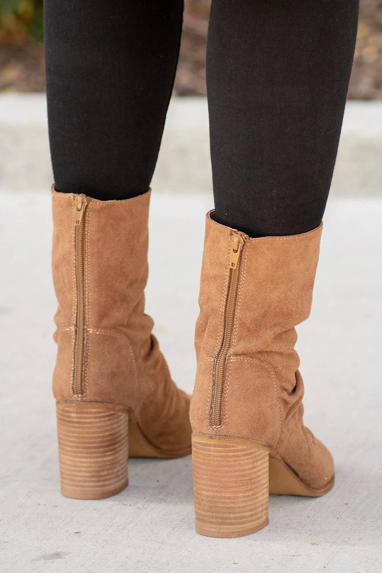 Ximena Camel Boots