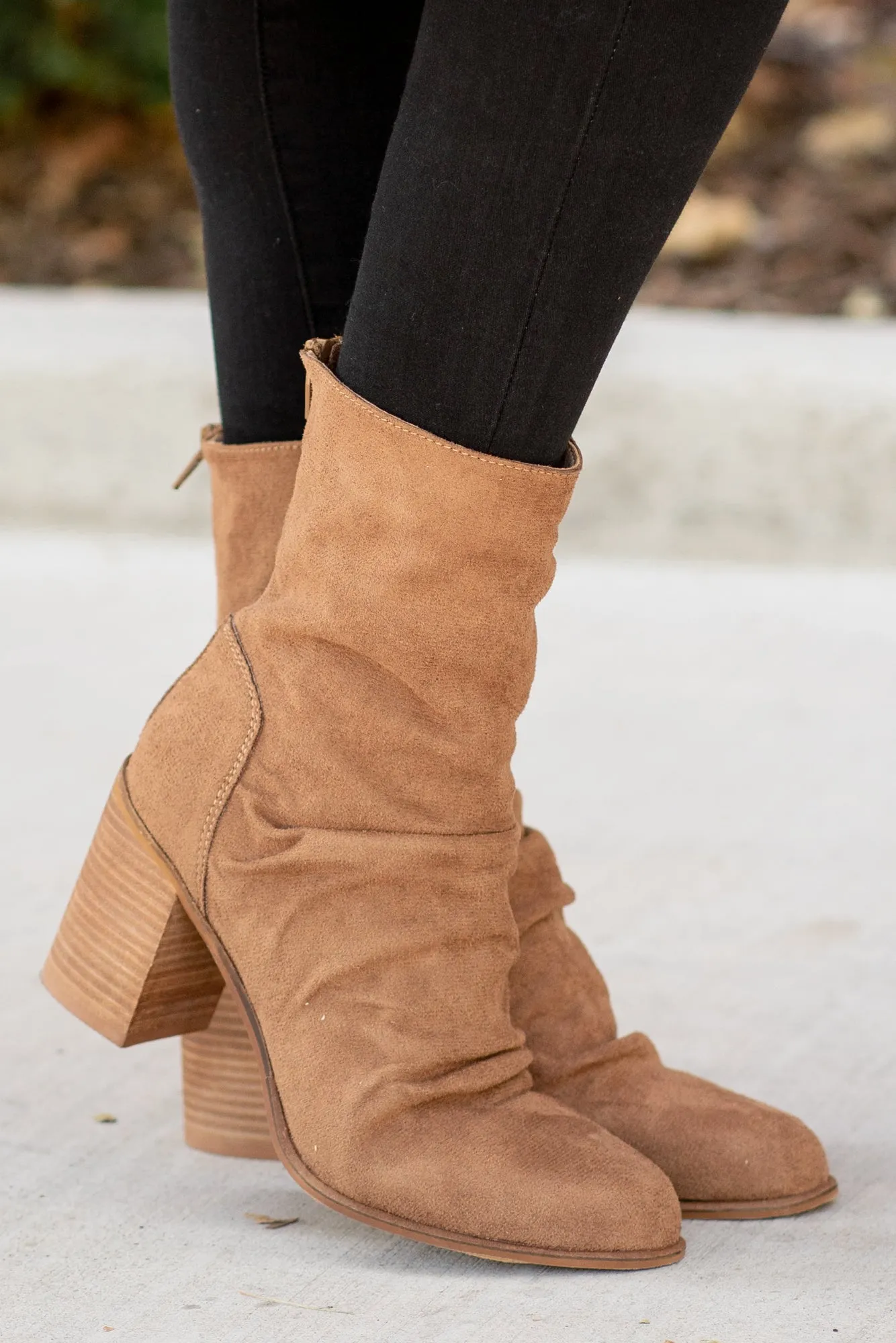 Ximena Camel Boots